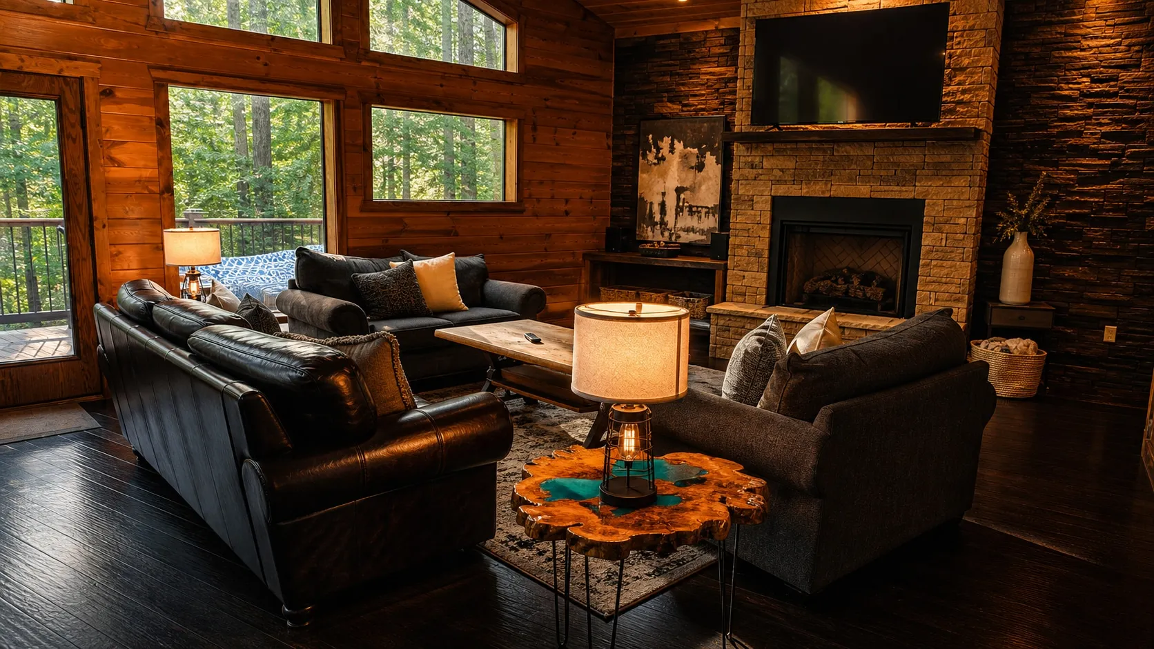 Luxury Cabin — Hochatown — photo 20